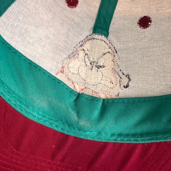 Disney 80s 90s VHS Video Release Grumpy Snow White Seven Dwarfs Snap Back Hat - Picture 6 of 6